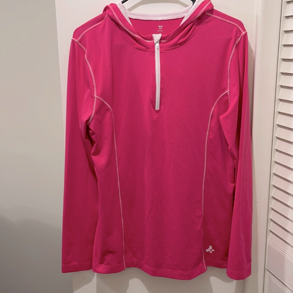 Pink Top with Hoodie